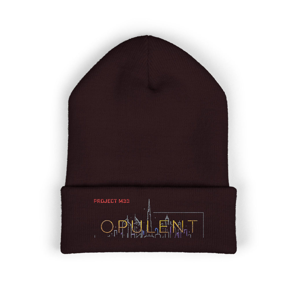 Classic Cuffed Beanie (Embroidery)