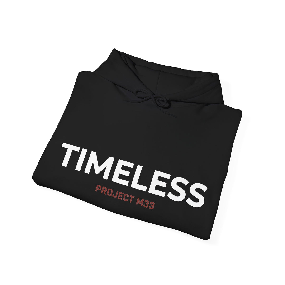 Timeless Hoodie — Minimal Futuristic Cityscape Hooded Sweatshirt