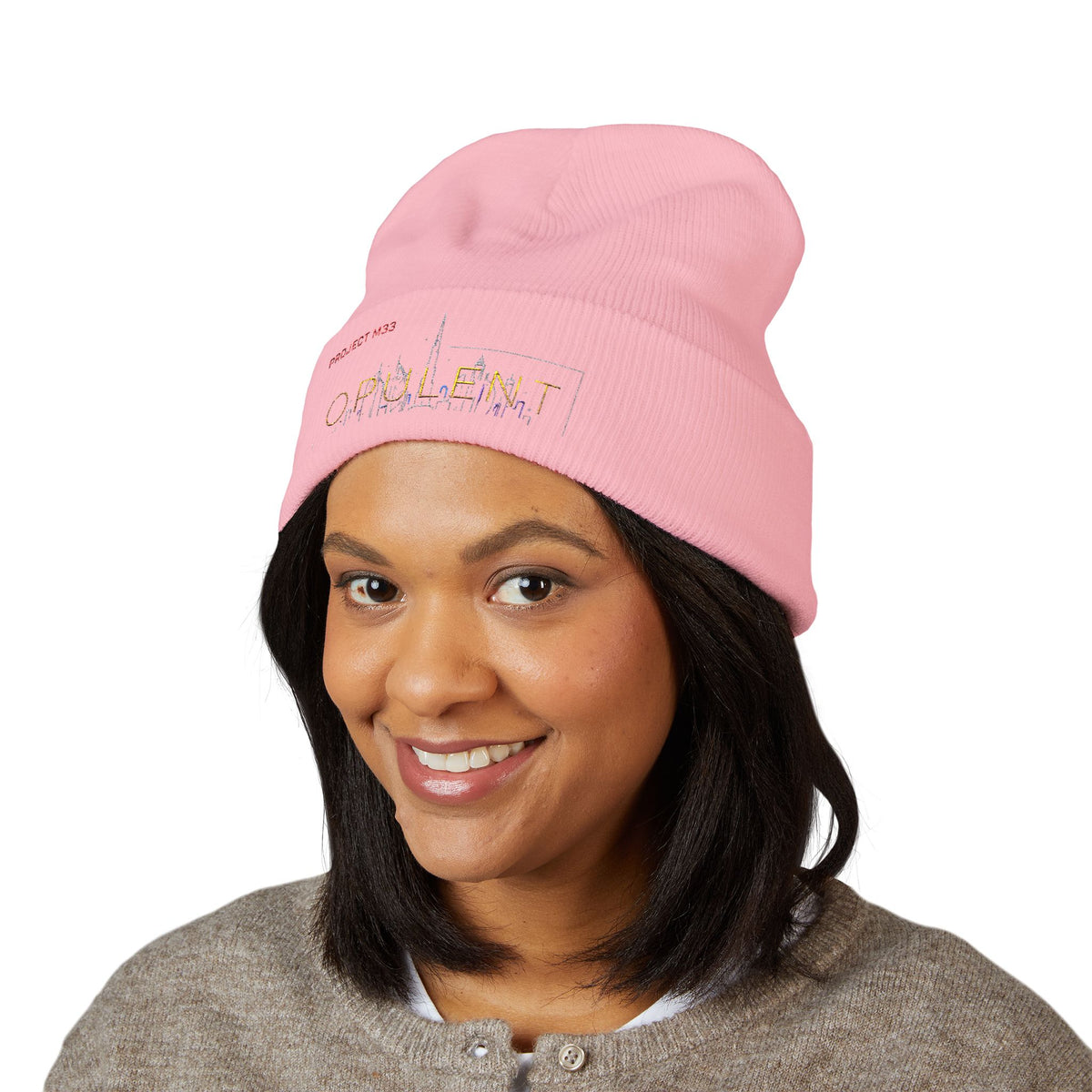 Classic Cuffed Beanie (Embroidery)