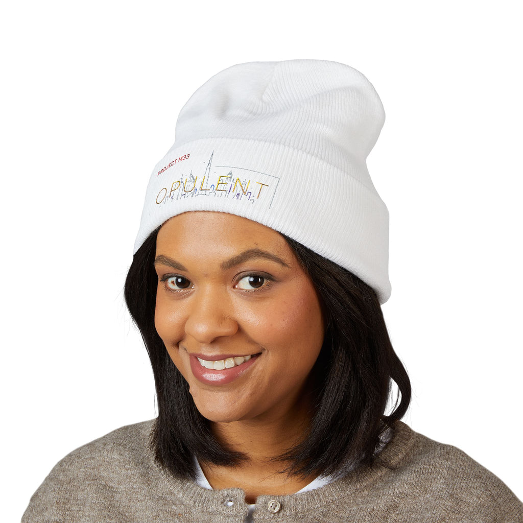Classic Cuffed Beanie (Embroidery)