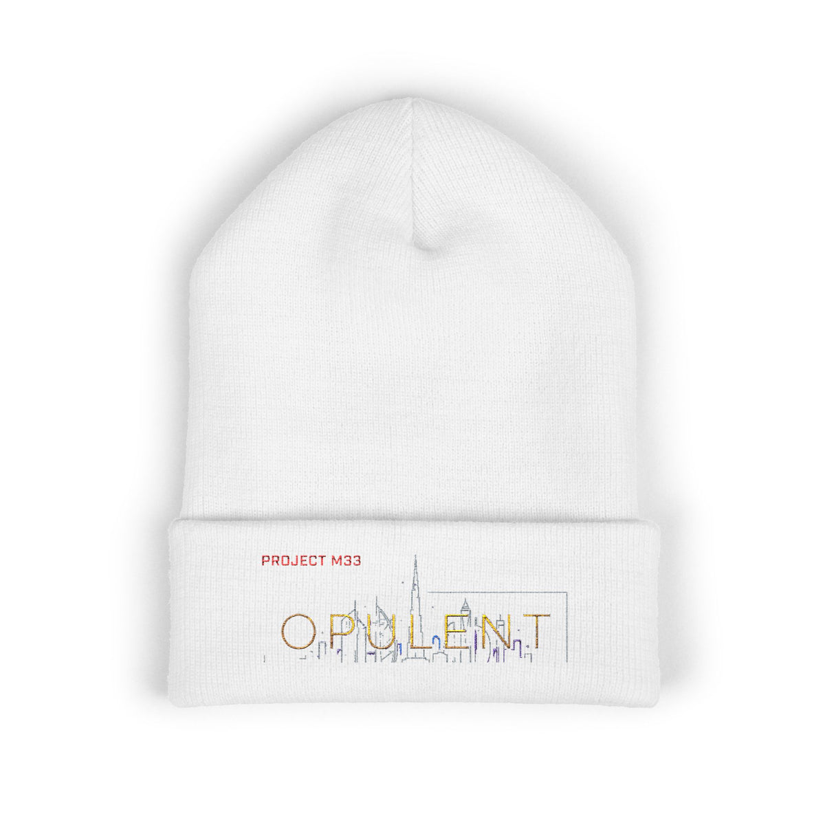Classic Cuffed Beanie (Embroidery)