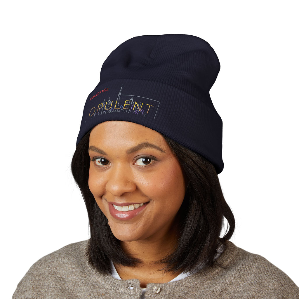 Classic Cuffed Beanie (Embroidery)