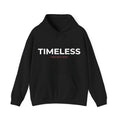 Timeless Hoodie — Minimal Futuristic Cityscape Hooded Sweatshirt